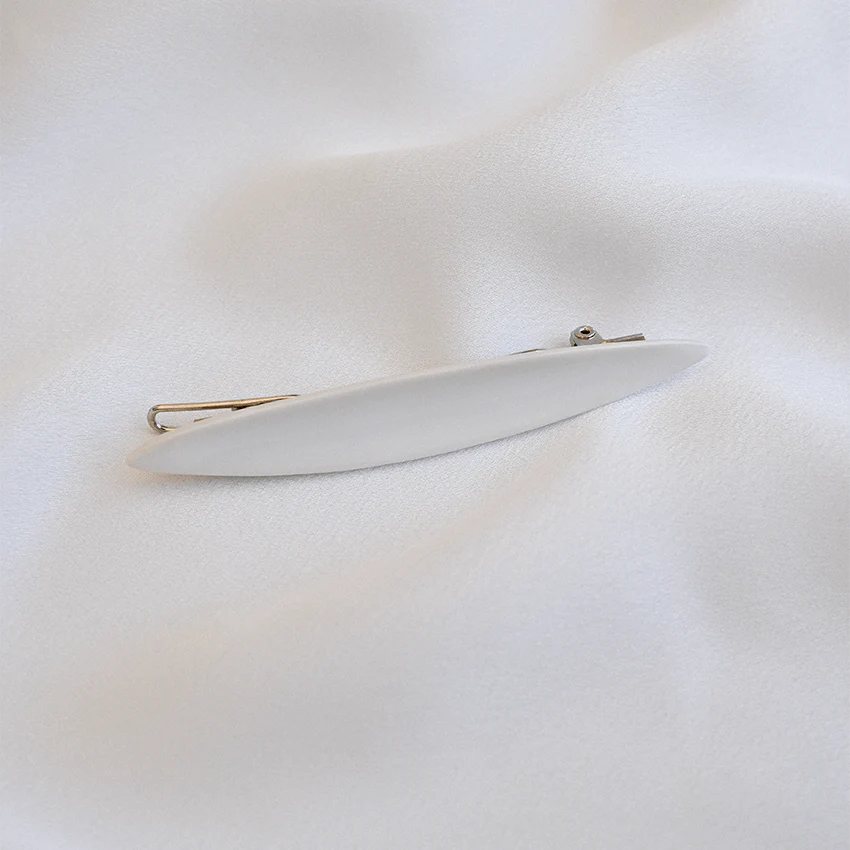 Ivory Reed Hair Clip