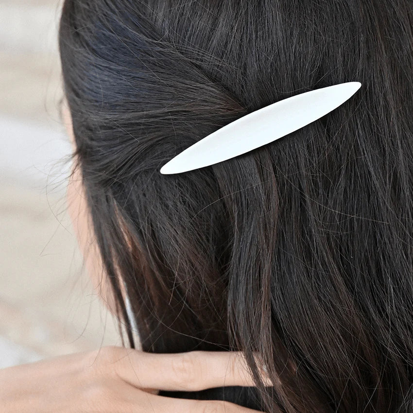 Ivory Reed Hair Clip