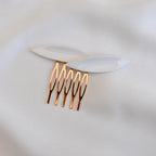 Lily Petal Ceramic Hair Comb