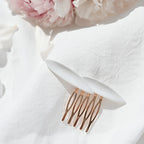 Lily Petal Ceramic Hair Comb