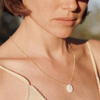 Pebble Oval Necklace