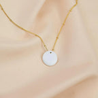 Pebble Oval Necklace