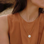 Pebble Oval Necklace