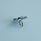 Sky Blossom Ceramic Ring